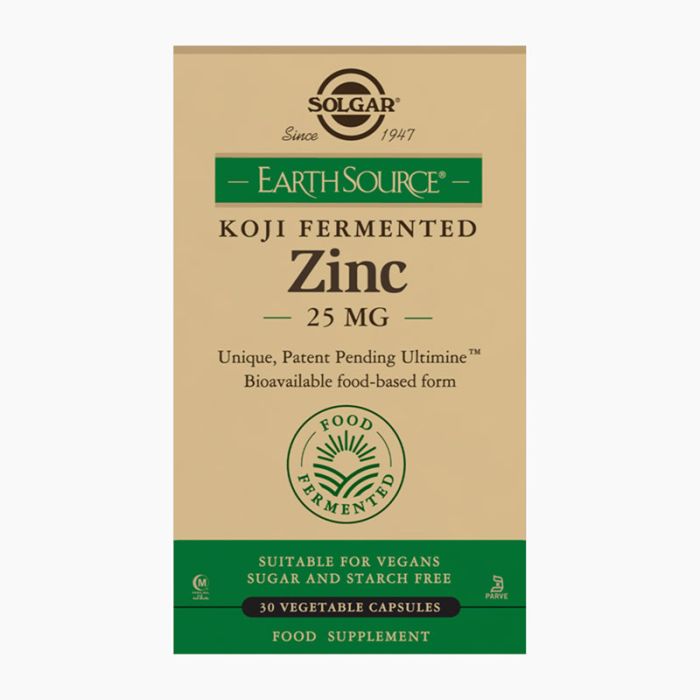 gorgeous Solgar EarthSource Food-Fermented Koji Zinc