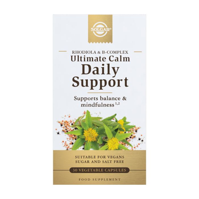 gorgeous Solgar Ultimate Calm Daily Support 30 Capsules