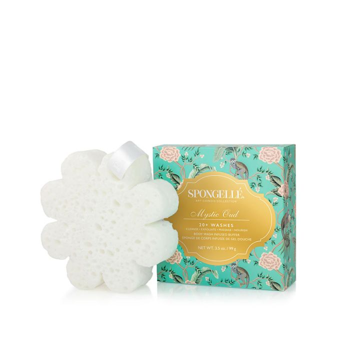 gorgeous Spongelle Art Chinois Collection Body Wash Infused Buffers Mystic Oud