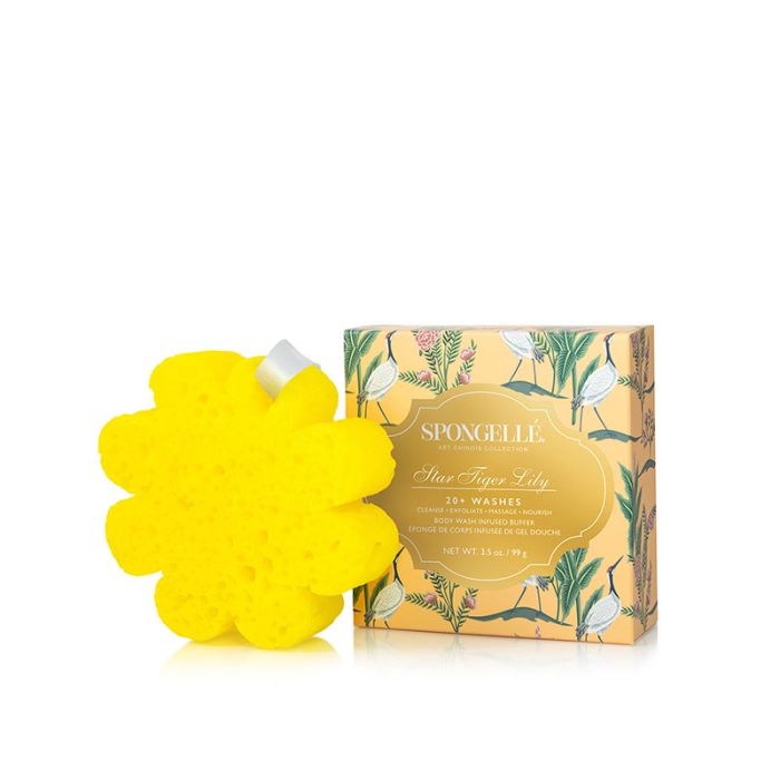 gorgeous Spongelle Art Chinois Collection Body Wash Infused Buffers Star Tiger Lily