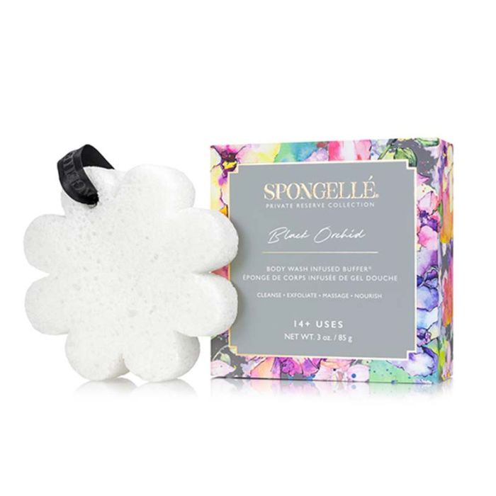 gorgeous Spongellé Private Reserve Body Buffer - Black Orchid 85g