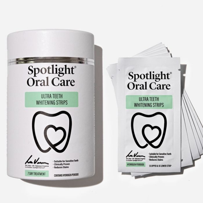 gorgeous Spotlight Oral Care 7 Day Ultra Teeth Whitening Strips