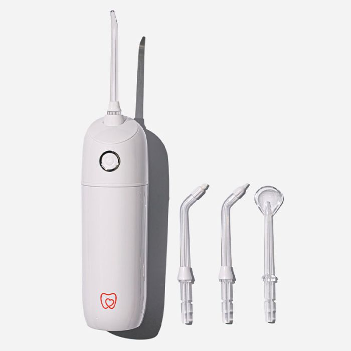 gorgeous Spotlight Oral Care Water Flosser with UV Steriliser & Water Flosser with UV Steriliser Tips Duo