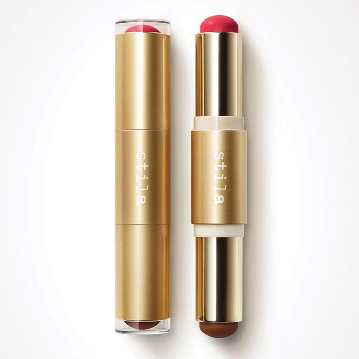 gorgeous Stila Blush & Bronze Hydro-Blur Cheek Duo Guava & Mocha 9.46g