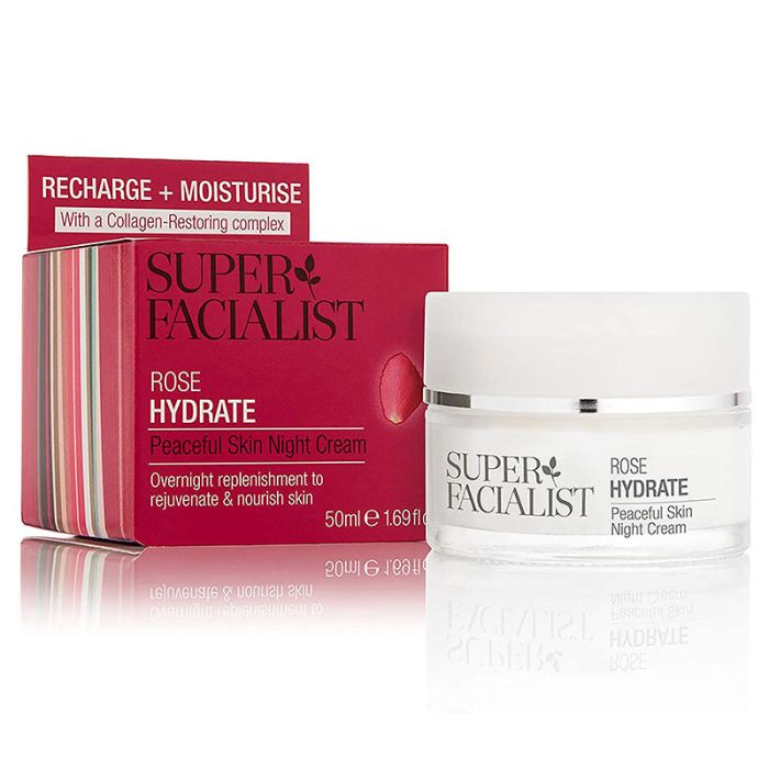gorgeous Super Facialist Rose Hydrate Peaceful Skin Night Cream 50ml