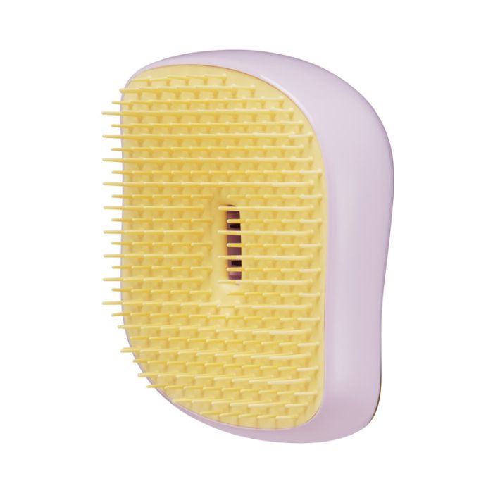 gorgeous Tangle Teezer Compact Styler Brush - Lilac/Yellow Chrome