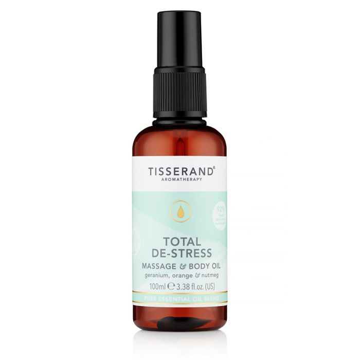gorgeous Tisserand Aromatherapy De-Stress Body Massage Oil 100ml