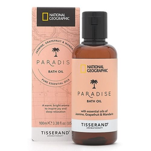 gorgeous Tisserand Aromatherapy National Geographic Paradise Bath Oil 100ml