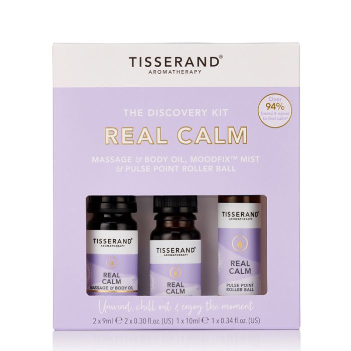 gorgeous Tisserand Aromatherapy Real Calm Discovery Kit