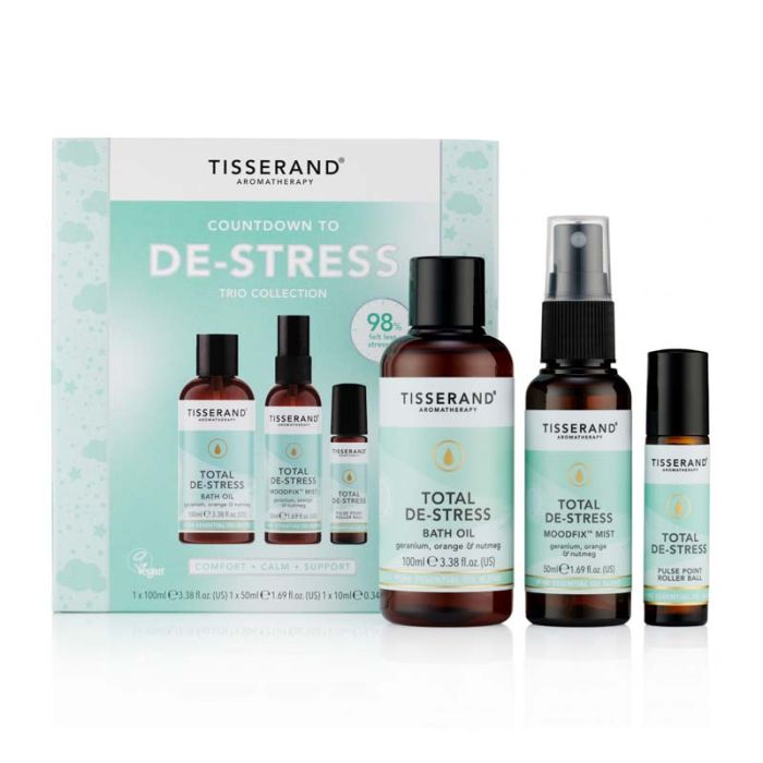 gorgeous Tisserand Countdown to De-Stress Collection