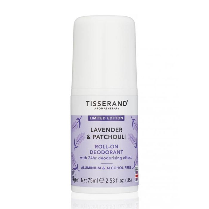 gorgeous Tisserand Lavender & Patchouli Roll-On Deodorant 75ml