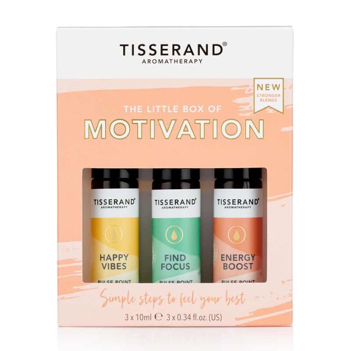 gorgeous Tisserand The Little Box of Motivation 3x10ml