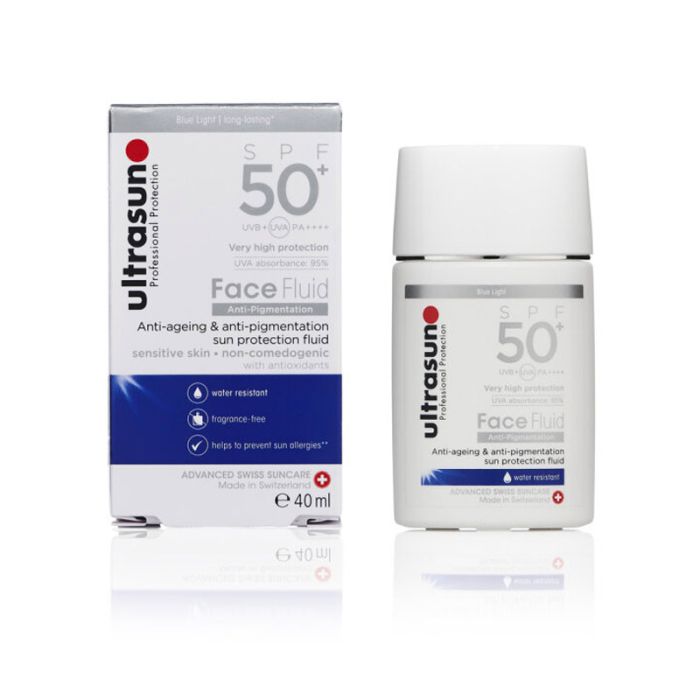 gorgeous Ultrasun Anti-Pigmentation Face Fluid SPF50+ 40ml