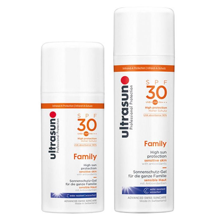 gorgeous Ultrasun Super Sensitive Family SPF 30 100ml and Family 150ml Duo