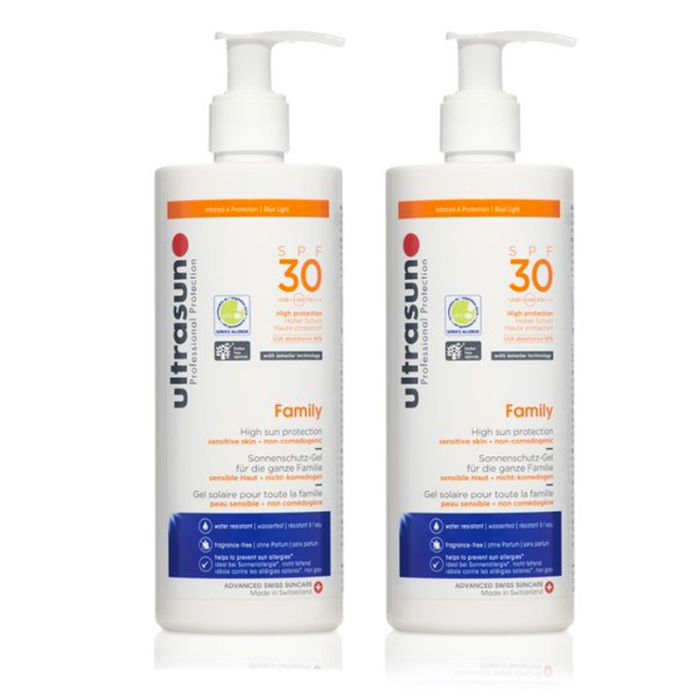 gorgeous Ultrasun Super Sensitive Family SPF30 400ml Double