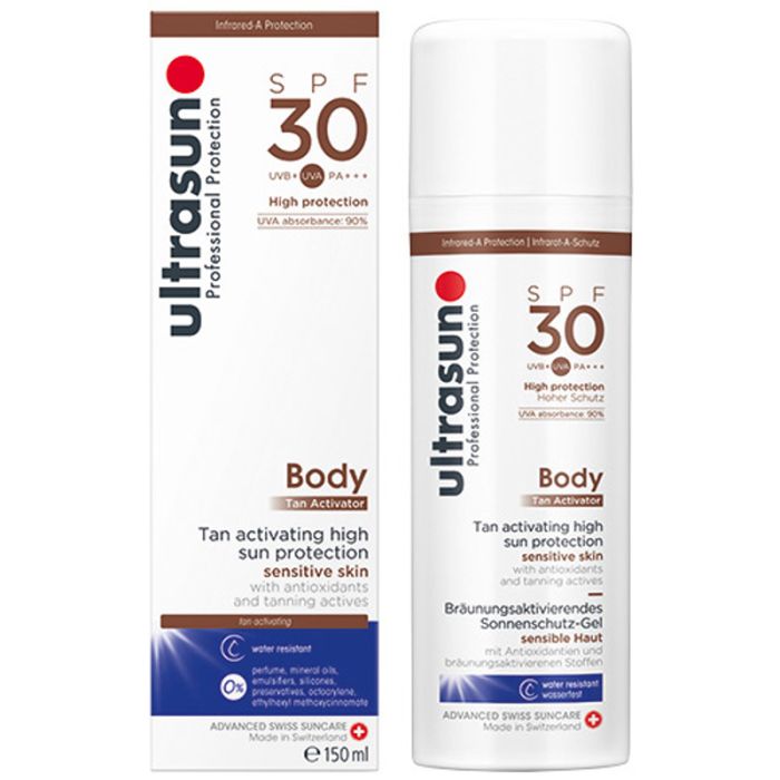 gorgeous Ultrasun Tan Activator for Body SPF30 150ml