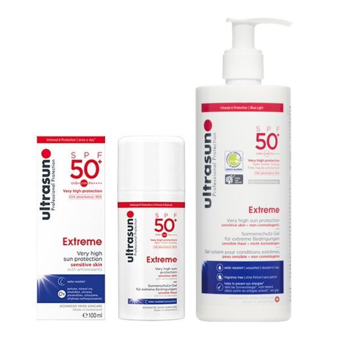 gorgeous Ultrasun Ultra Sensitive Extreme SPF50+ 100ml & 400ml Duo