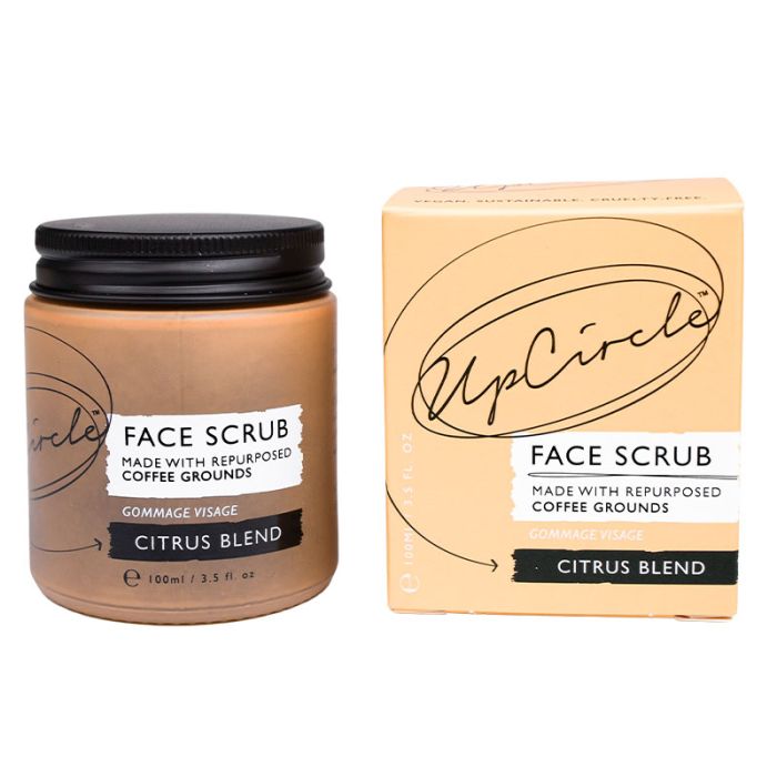 gorgeous UpCircle Coffee Face Scrub Citrus Blend Pot 100ml