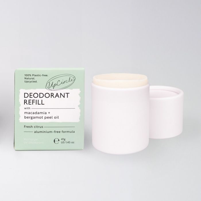 gorgeous UpCircle Deodorant Refill with Macadamia + Bergamot - 1 refill (No Case) 41g