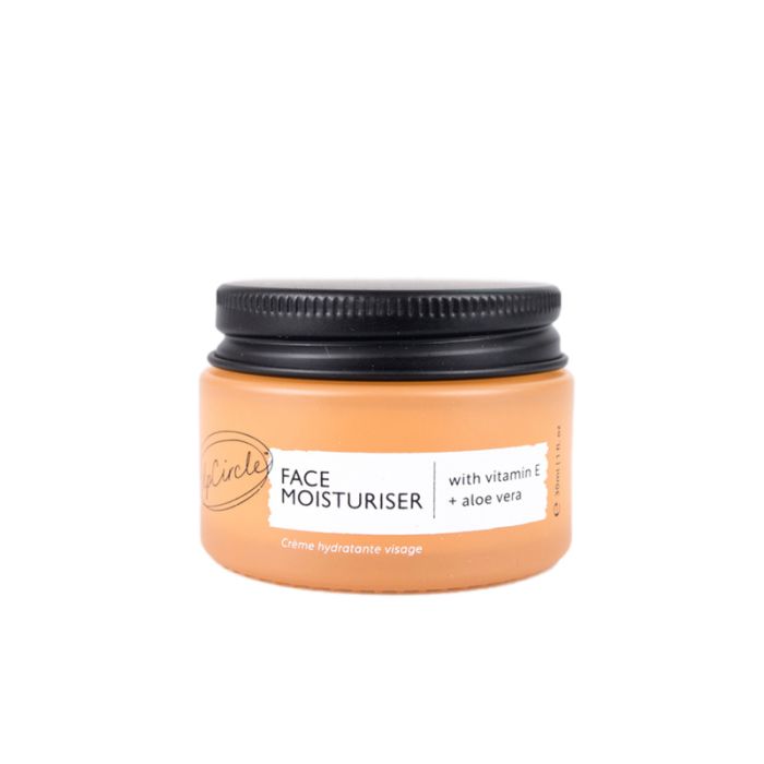gorgeous UpCircle Face Moisturiser with Vitamin E + Aloe vera - Travel Size 30ml