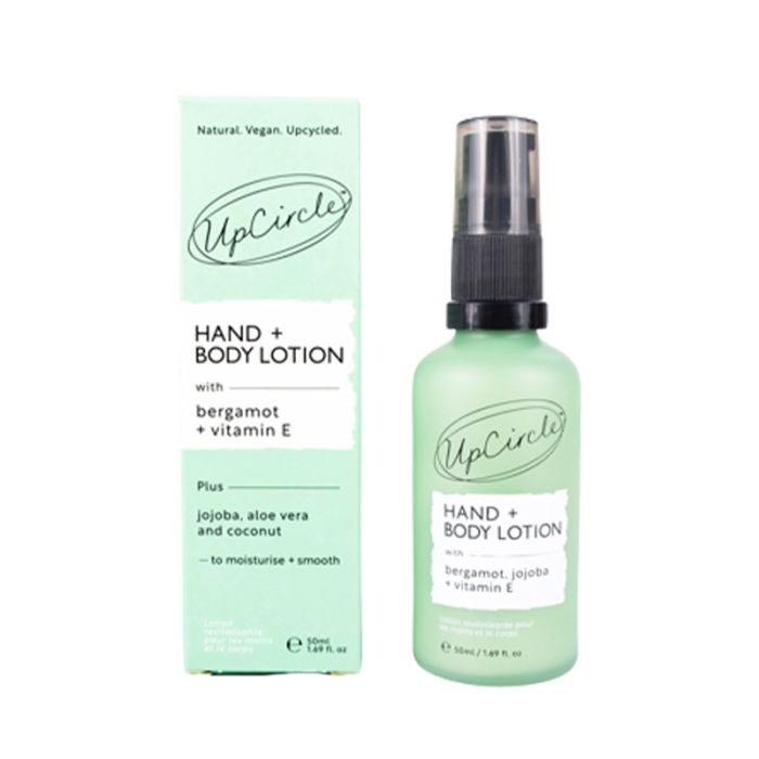 gorgeous UpCircle Hand + Body Lotion with Bergamot + Vitamin E - Travel Size 50ml