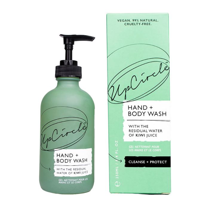 gorgeous UpCircle Hand + Body Wash with Lemongrass and Kiwi Water 250ml