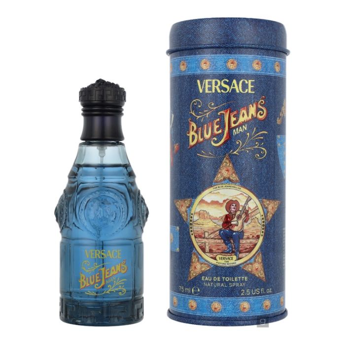 gorgeous Versace Blue Jeans Man Eau de Toilette Spray 75ml