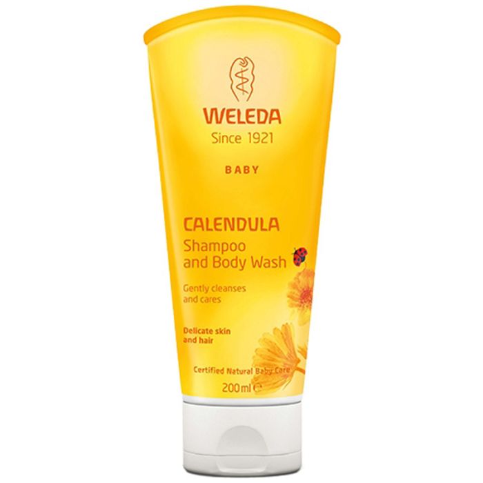 gorgeous Weleda Calendula Oil Shampoo & Body Wash 200ml