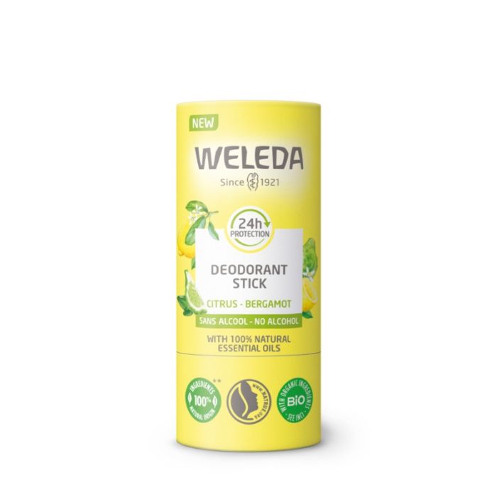 gorgeous Weleda Deodorant Stick Citrus & Bergamot 50g