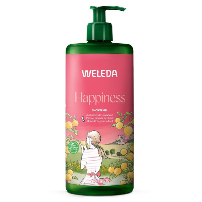 gorgeous Weleda Happiness - Grapefruit Shower Gel 750ml