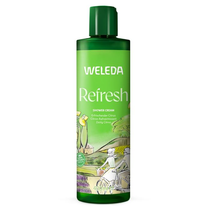 gorgeous Weleda Refresh Citrus Creamy Body Wash 400ml
