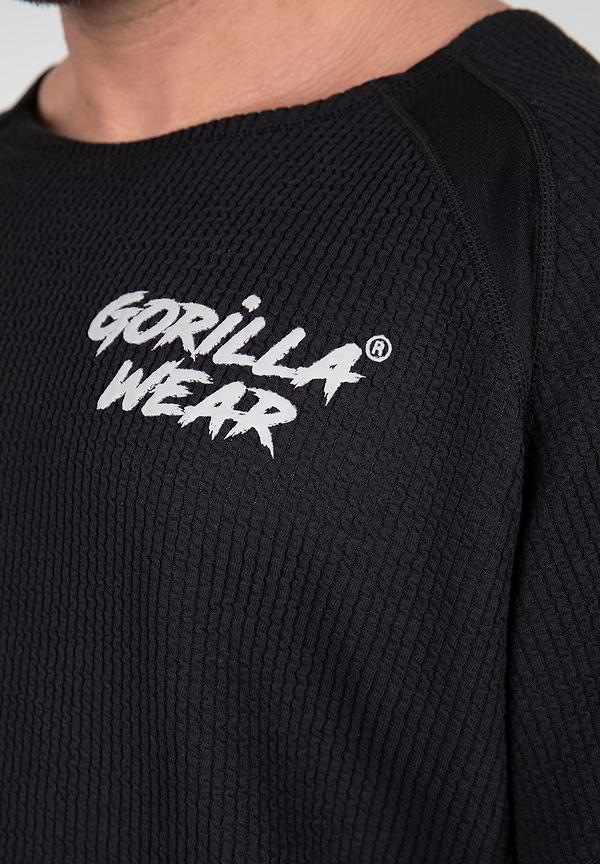 Gorilla Wear Augustine Old School Workout Top - Black