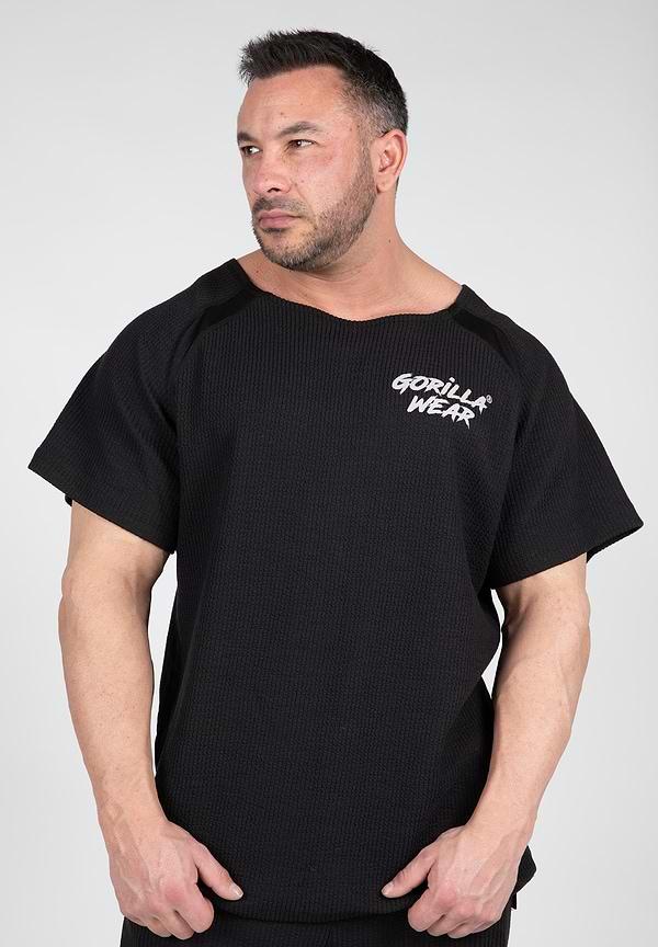 gorilla wear Augustine Old School Workout Top - Black