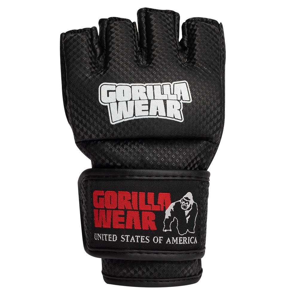 Gorilla Wear Berea MMA Gloves (Without Thumb) - Black/White