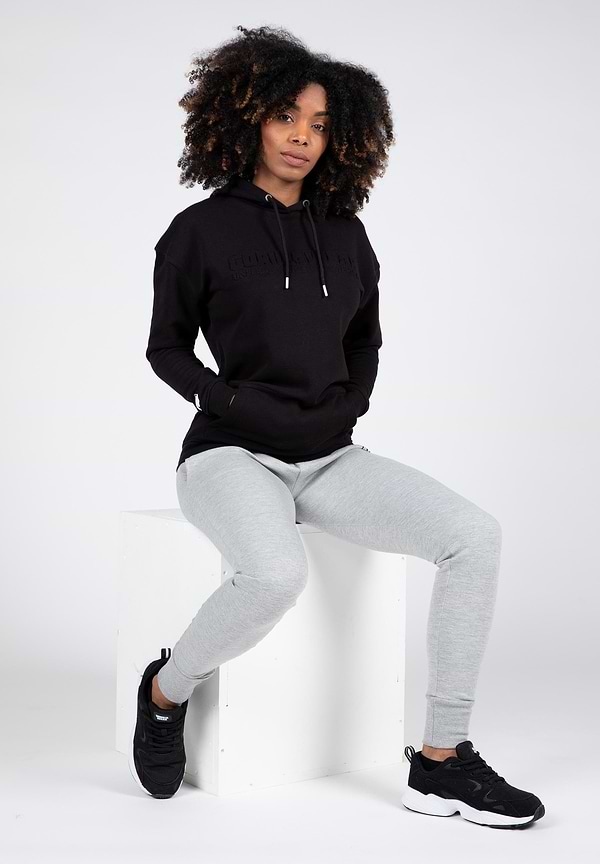Gorilla Wear Crowley Women's Oversized Hoodie - Black