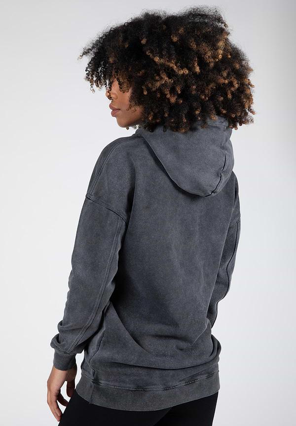 Gorilla Wear Crowley Women's Oversized Hoodie - Washed Gray