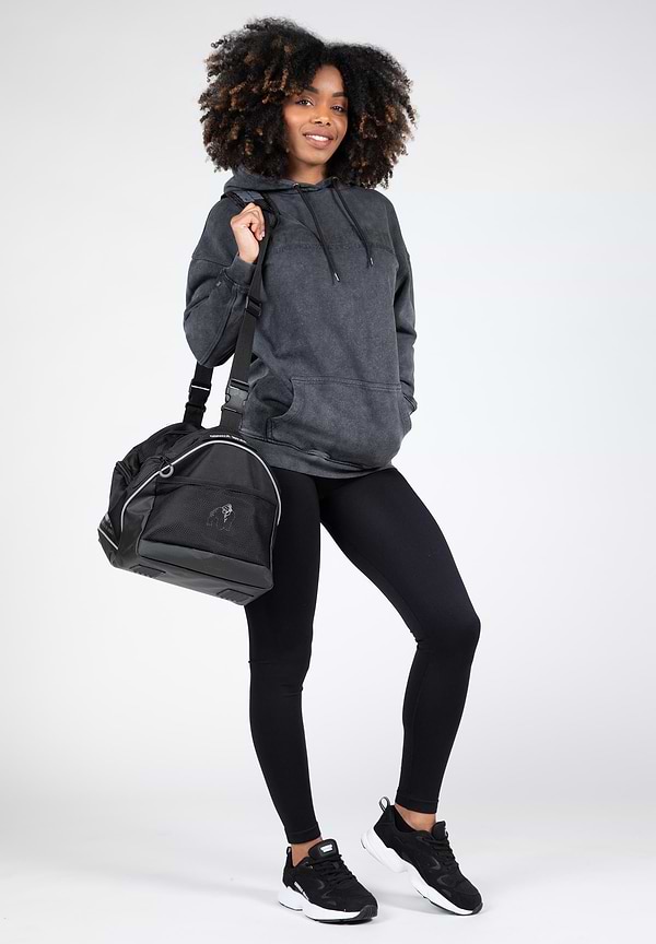 Gorilla Wear Crowley Women's Oversized Hoodie - Washed Gray