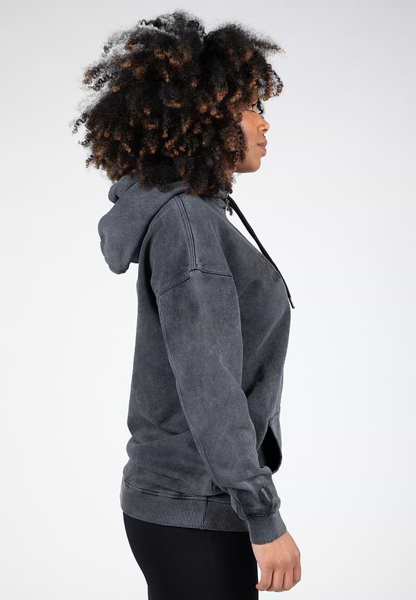 Gorilla Wear Crowley Women's Oversized Hoodie - Washed Gray