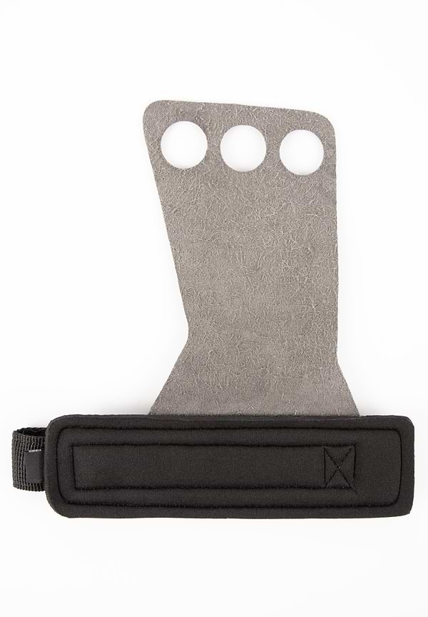 Gorilla Wear 3-Hole Carbon Lifting Grips - Black