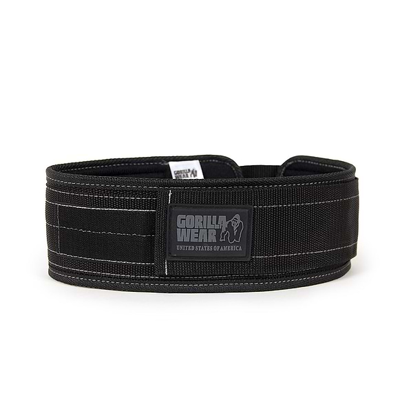 Gorilla Wear Gorilla Wear 4 Inch Nylon Lifting Belt - Black/Gray