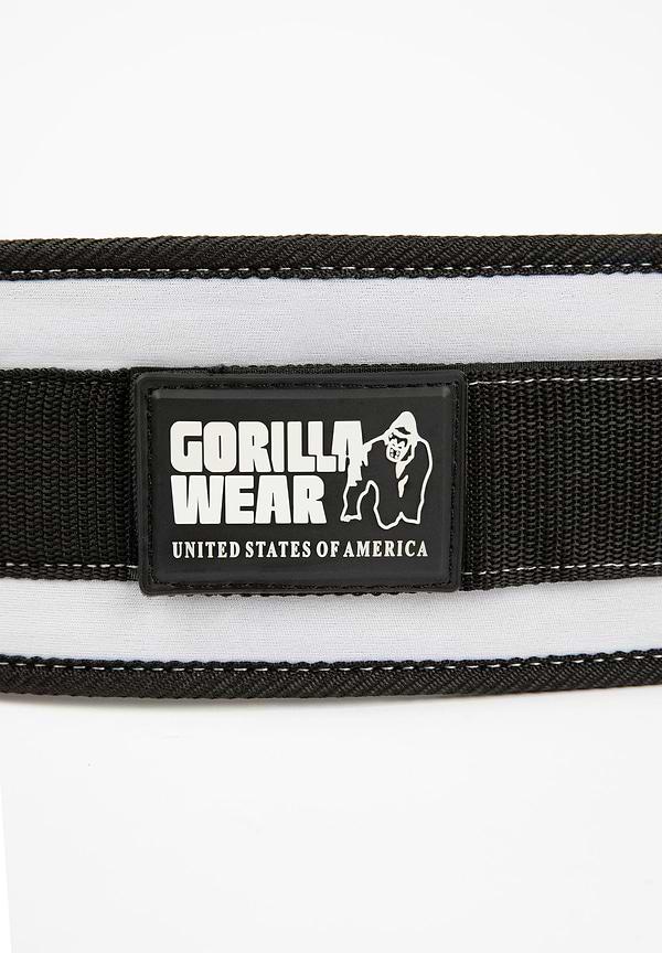 Gorilla Wear Gorilla Wear 4-inch Women Lifting Belt - Black/White