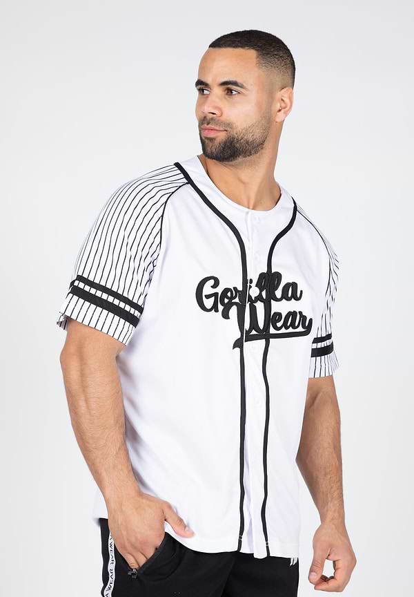 gorilla wear 82 Baseball Jersey - White