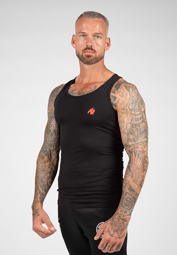gorilla wear Adams Stretch Tank Top - Black