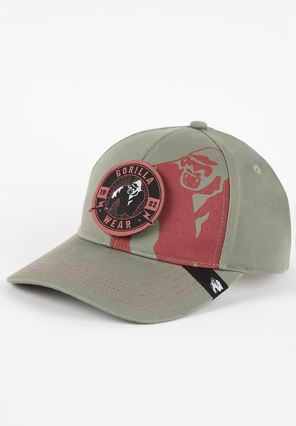 Gorilla Wear Arden Cap Black - Green Bay