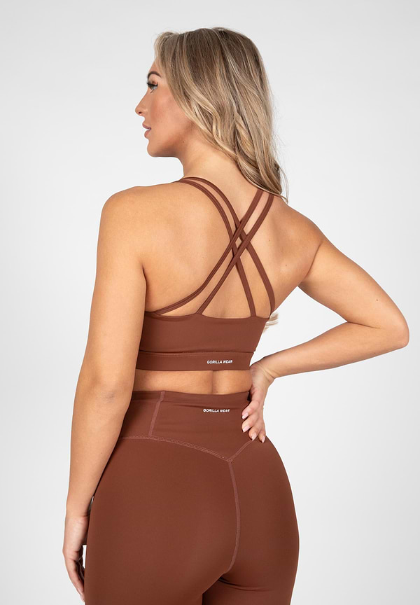 Gorilla Wear Arizona Sports Bra - Brown