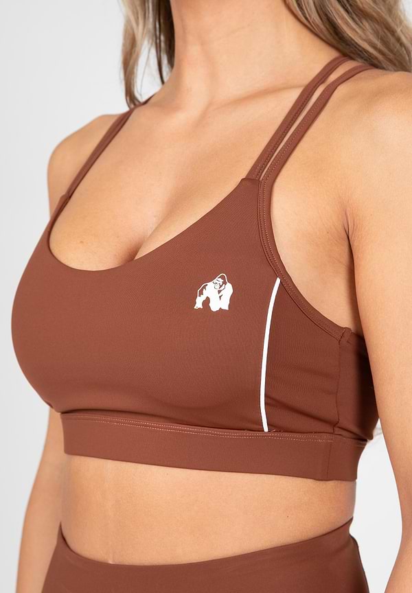 gorilla wear Arizona Sports Bra - Brown