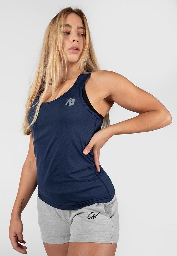 Gorilla Wear Aspen Tank Top - Navy Blue