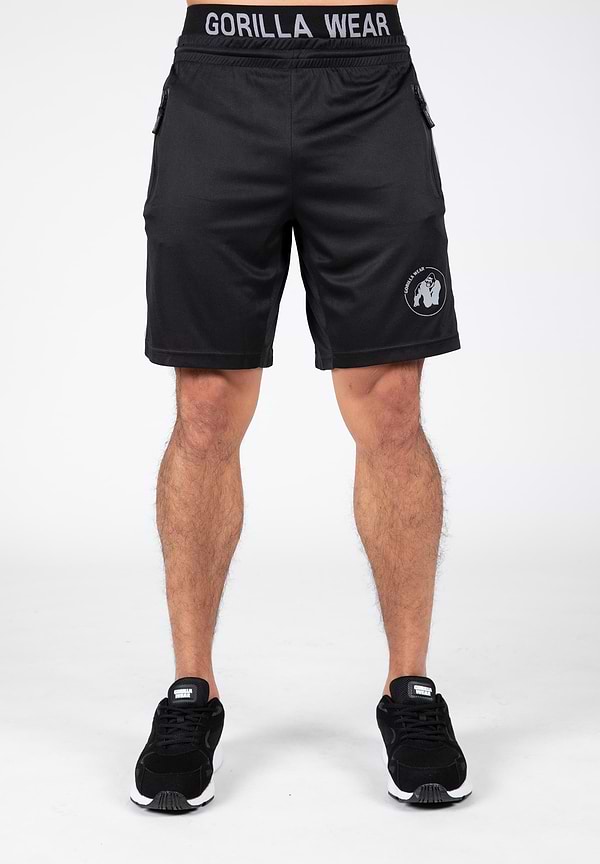 Gorilla Wear Atlanta Shorts - Black/Gray