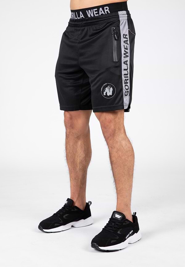 gorilla wear Atlanta Shorts - Black/Gray