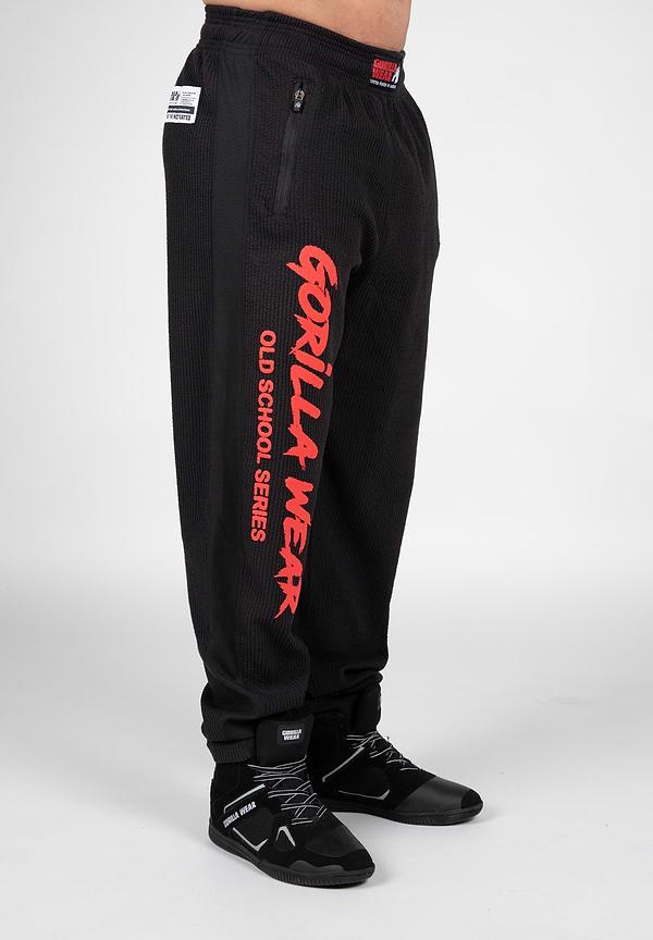 gorilla wear Augustine Old School Pants - Black/Red